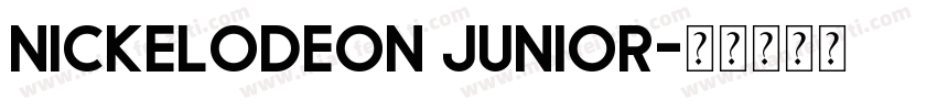 Nickelodeon Junior字体转换